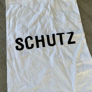 NEW SCHUTZ Dust Bag for shoes, bags - White 14”x10” Great for Shoes/Jewelry